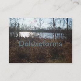 Cloudy Sunset Visitkort