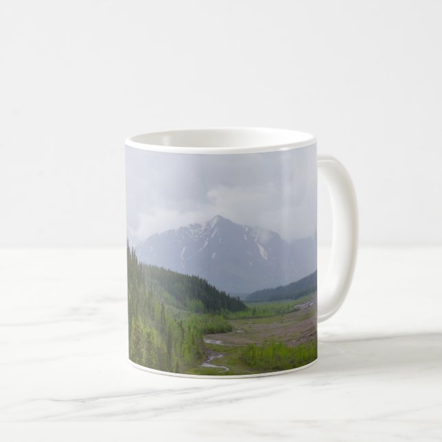 Cloudy vid Denali Coffee Mugg (Framsida höger)