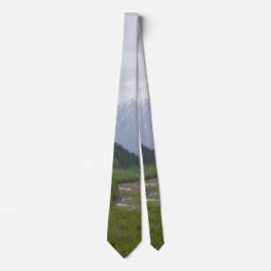 Cloudy vid Denali Neck Tie Slips