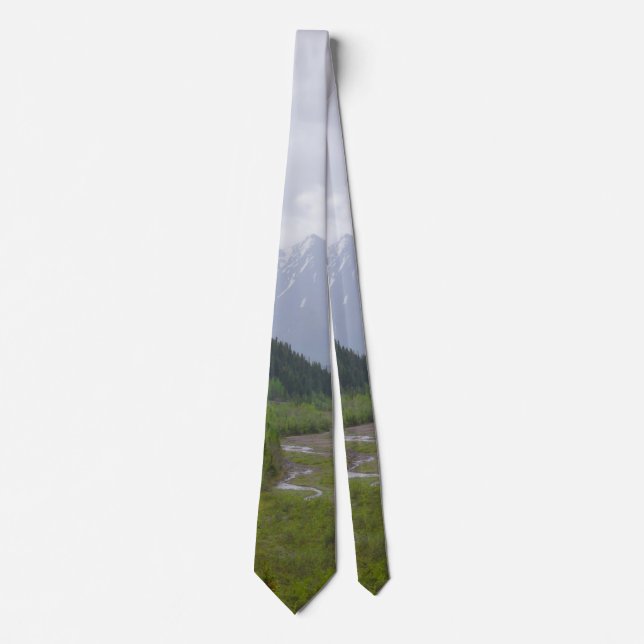 Cloudy vid Denali Neck Tie Slips (Framsida)