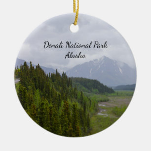 Cloudy vid Denali Ornament