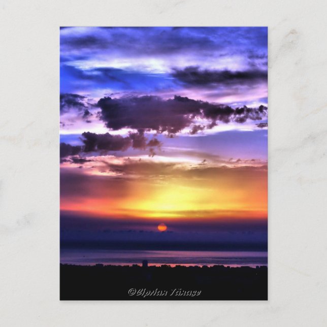 Clours Sunrise Vykort (Framsida)
