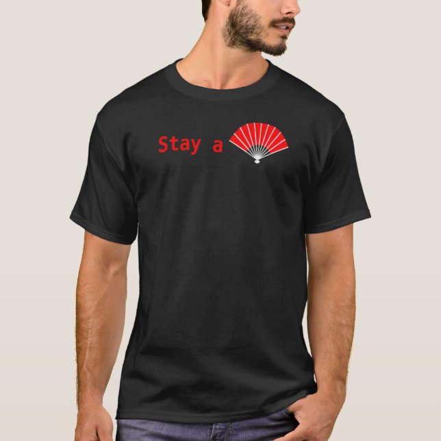 Clouted Org Stanna i Fläkt T Shirt (Framsida)