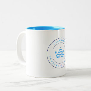 Cloutier Construction Anpassningsbar Logotyp Mugg