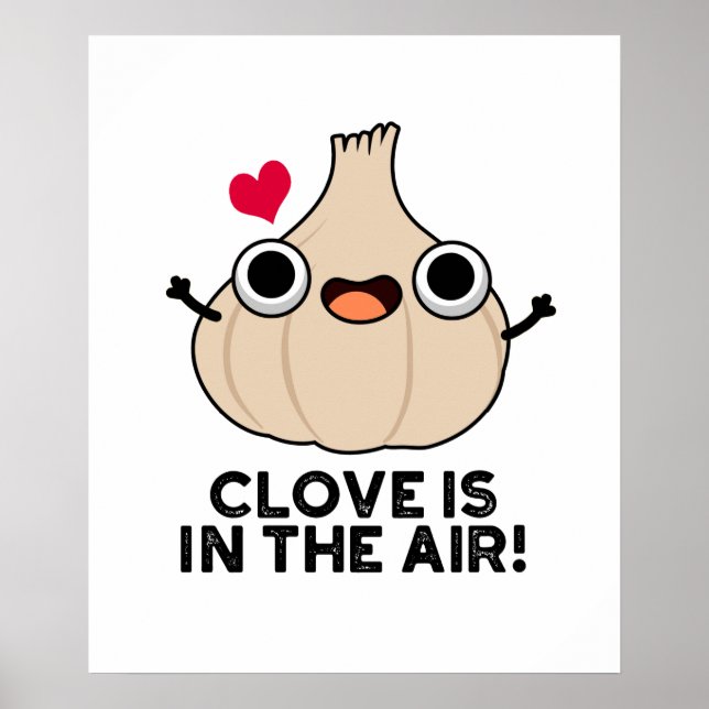 Clove är i den Luft-lökspun Poster (Framsidan)