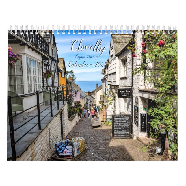 Clovelly Calendar - 2021 Kalender (Omslag)