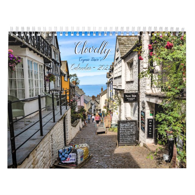 Clovelly Calendar - 2022 Kalender (Omslag)