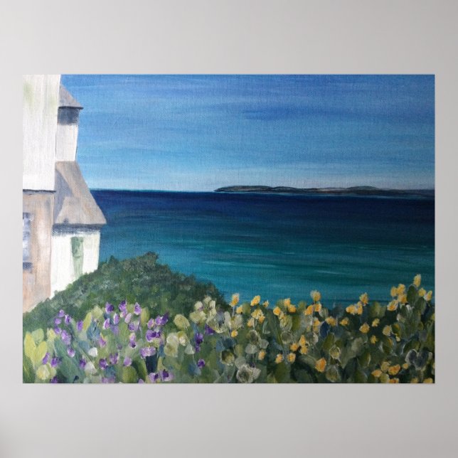 Clovelly Devon Poster (Framsidan)