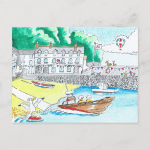 Clovelly, Devon vycard Vykort