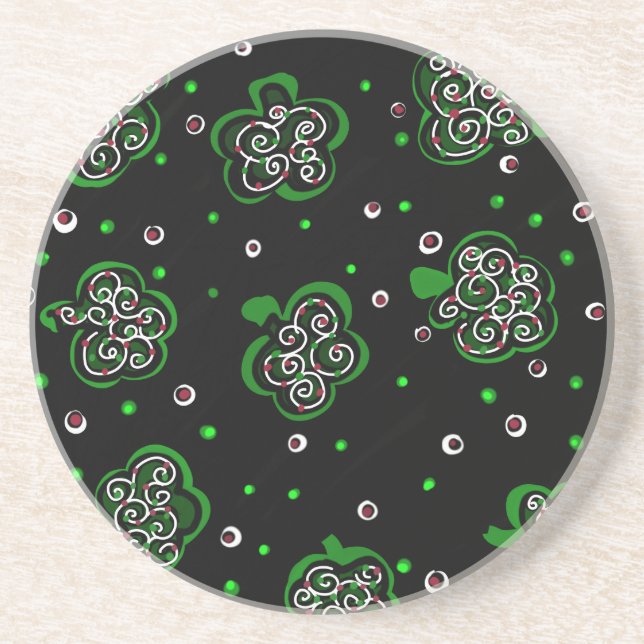 Clover Black Underlägg Sandsten (Framsidan)