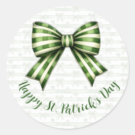 Clover & Bow St. Patrick’s Day Party Design Runt Klistermärke