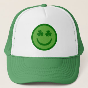 Clover Eyes Glad Ansikte Trucker Hatt Keps