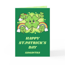 Clover Joy St. Patrick's Day-kort