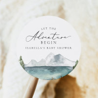 CLOVER Mountain Lake Adventure Baby Shower