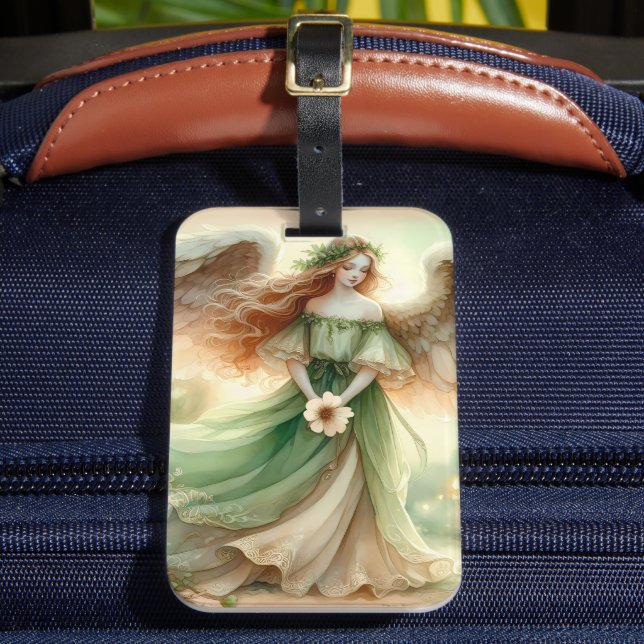 Clover Serenity Angel Bagagebricka (Framsida Insitu 2)