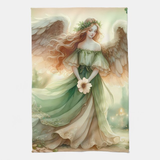 Clover Serenity Angel Kökshandduk (Vertikal)