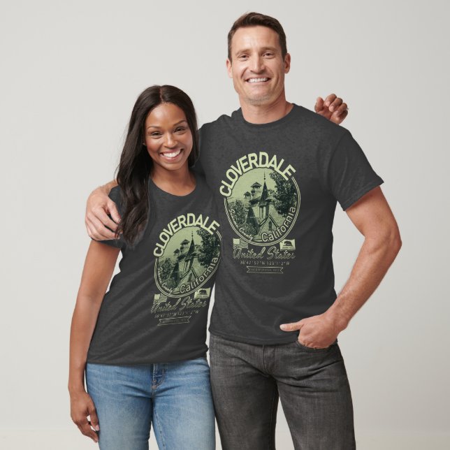 CLOVERDALE SONOMA CALIFORNIA - CITY of CLOVERDALE T Shirt (Unisex)