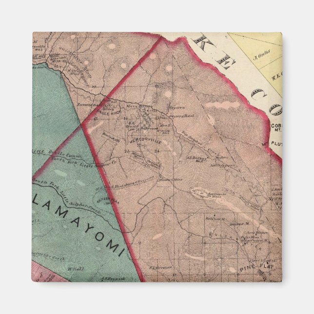 Cloverdale, Washington, Mendocino Magnet (Framsidan)