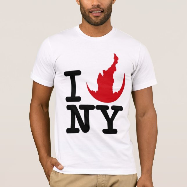 Cloverfield NY skjorta Tee Shirt (Framsida)