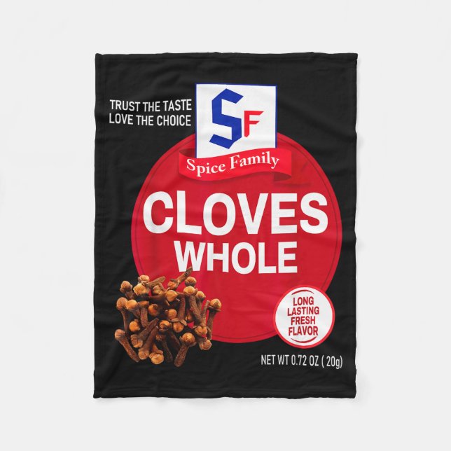 Cloves Whole Halloween Sce Costume Group Matching  Fleecefilt (Framsidan)