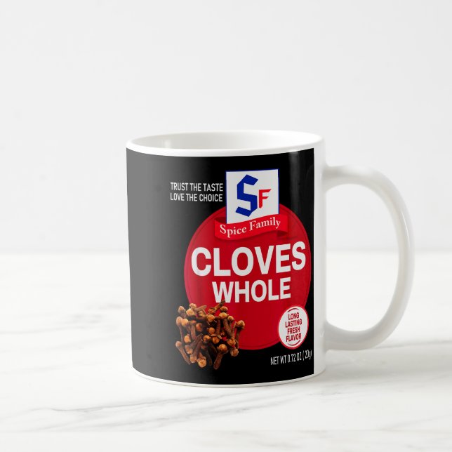 Cloves Whole Halloween Sce Costume Group Matching  Kaffemugg (Höger)