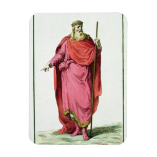 Clovis mig kung (för 481-511) av de Salian Magnet