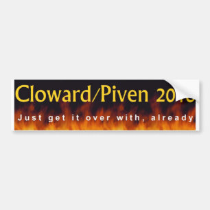 Cloward & Piven 2016 Bildekal