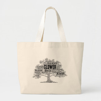 Clower Tote Bag Jumbo Tygkasse