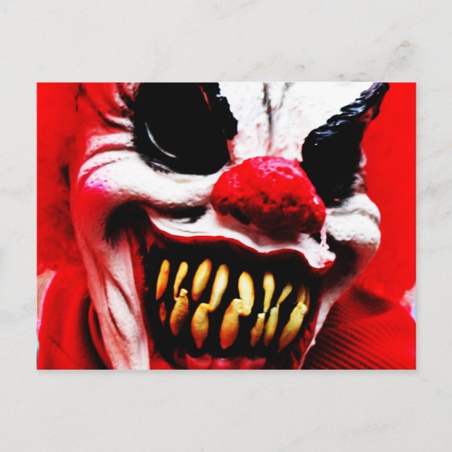 Clown 1 pccna vykort (Framsida)