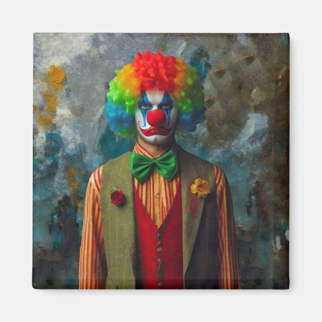 Clown 2 magnet (Framsidan)