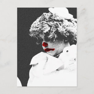 Clown 3 pccna vykort