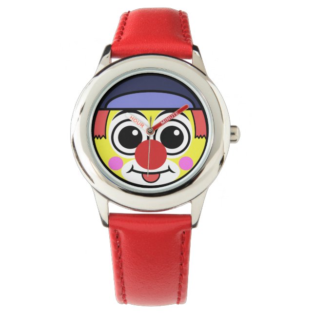 Clown Ansikte Armbandsur (Framsida)
