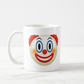 Clown Ansikte Emoji T-Shirt Kaffemugg