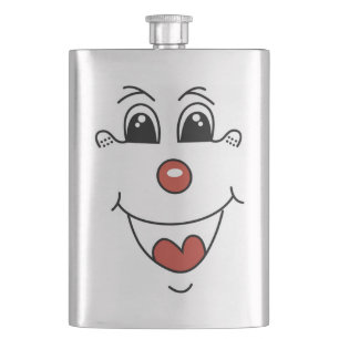 CLOWN ANSIKTE FICKPLUNTA