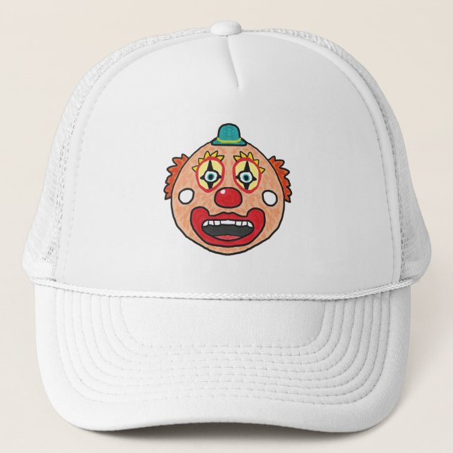 Clown Ansikte Keps (Framsida)