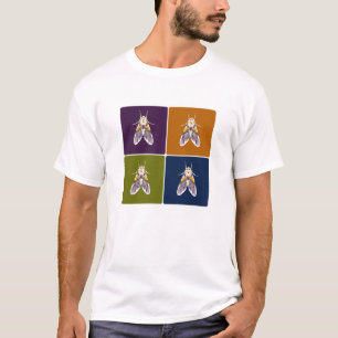 Clown Ansikte Moth T Shirt