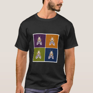 Clown Ansikte Moth T Shirt