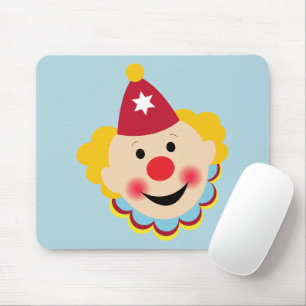 Clown Ansikte Mousepad Musmatta