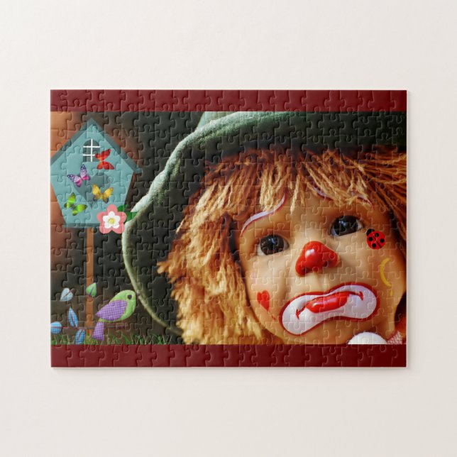 Clown ansikte pussel (Horisontell)