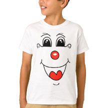 Clown Ansikte T-Shirt