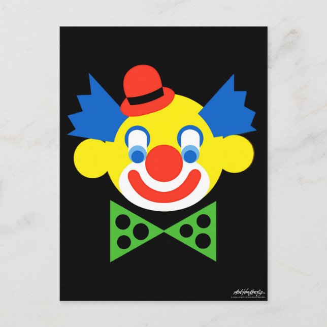 Clown - Art Gallery Selection Vykort (Framsida)