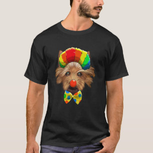 Clown Australian Terrier Circus Hund T Shirt