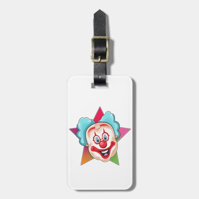 Clown Bagagebricka (Vertikal Framsida)