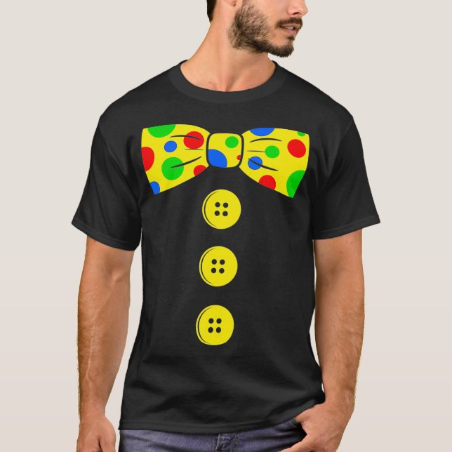 Clown Big Bow    TieFunny, stift, clown profit T T Shirt (Framsida)