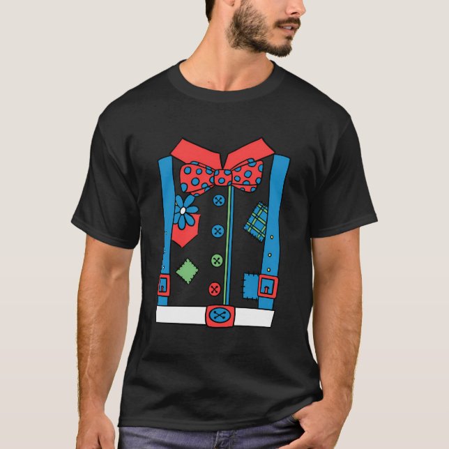 Clown Carnival Costume Acrobat Circus Magic Clowns T Shirt (Framsida)