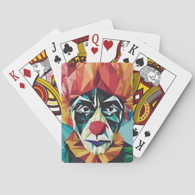 Clown Casinokort (Baksidan)