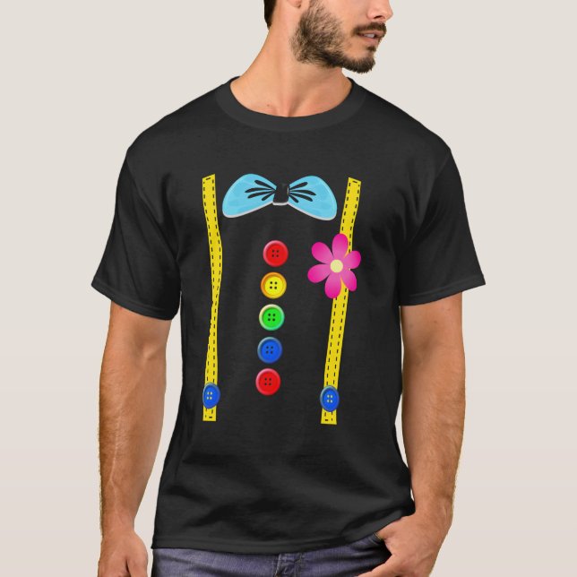 Clown Circus Halloween T Shirt (Framsida)