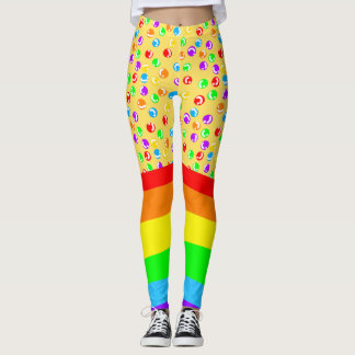 Clown Core och Rainbow Leggings