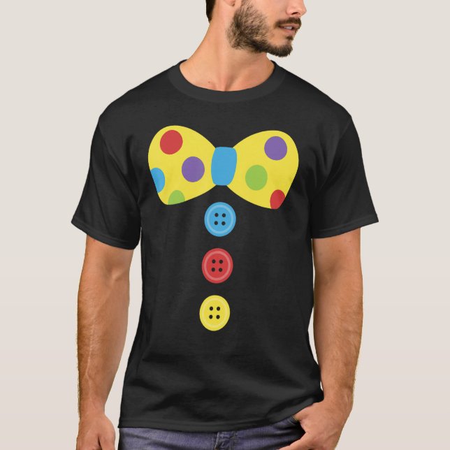 CLOWN Costume t-shirt, Clowncore Aesthetic T Shirt (Framsida)