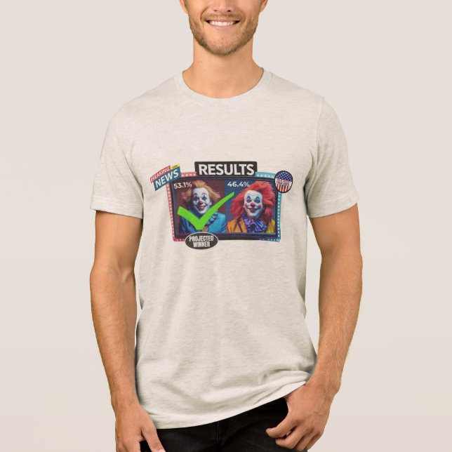 Clown Defeats Clown T Shirt (Framsida)